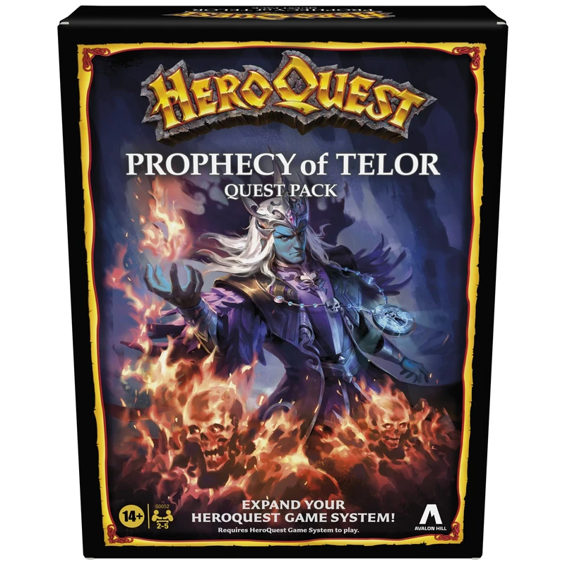 Avalon Hill HeroQuest Prophecy of Telor Quest Pack, Requires HeroQuest Game System to Play