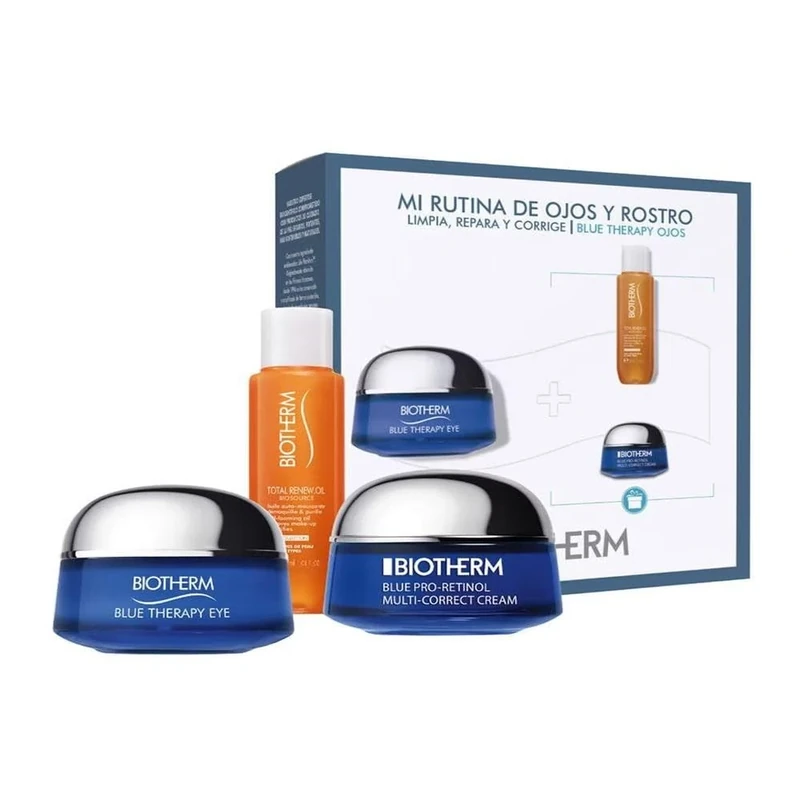 Set BIOTHERM BIOSOURCE Total Renew Oil 30ML+Crema ANTIARRUGAS 15ML+CONTORNO DE OJOS 15ML@ - Image 1