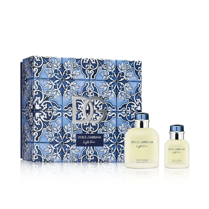 Set Light Blue Pour Homme EDT 125ML+40ML@ - Image 1