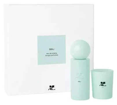 SET EAU COURREGES EDT 100ML + VELA