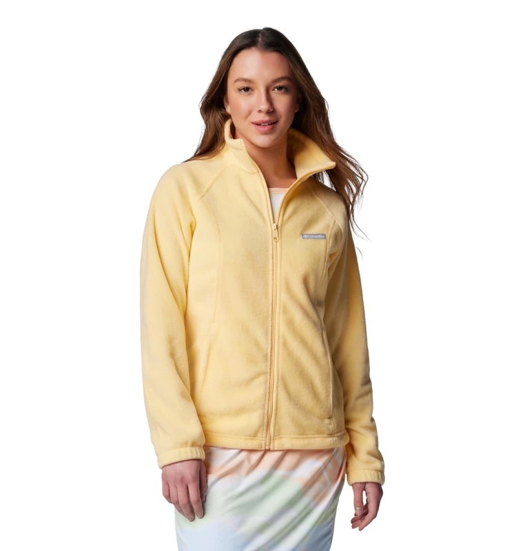 Columbia Women's Benton Springs Full Zip, Sunkissed, 1X