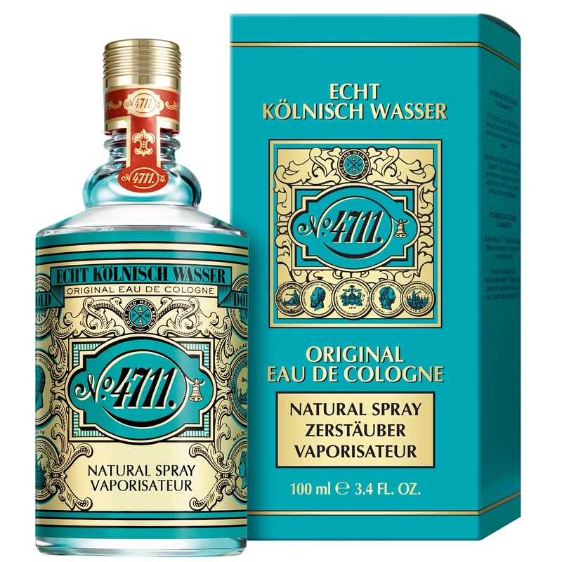 4711 Original Eau de Cologne | Eau de Cologne 100ml Classic fragrance - characteristic scent that provides pure refreshment - unisex - soothing for body, mind and soul