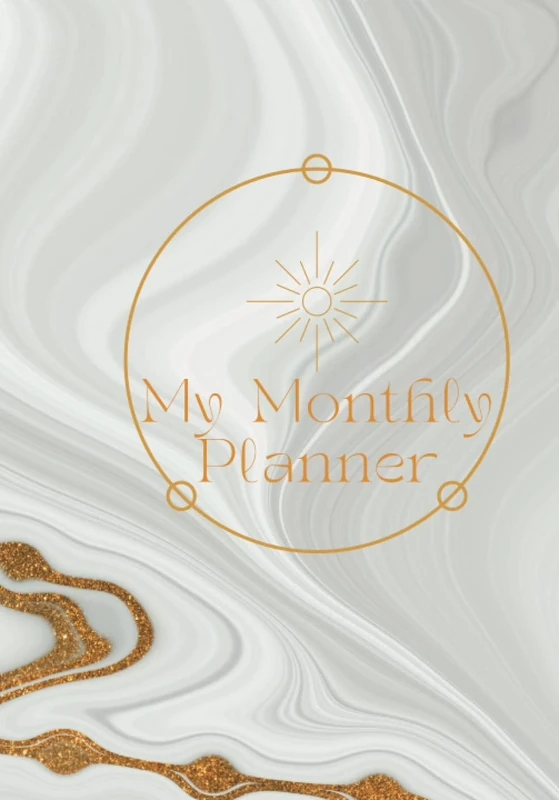 Monthly Planner with Daily Manifestations
