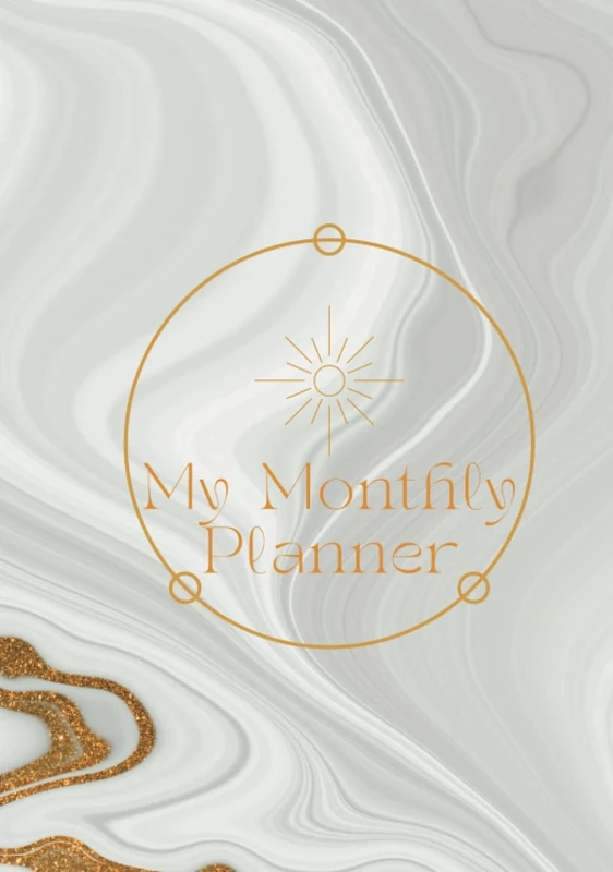 Monthly Planner with Daily Manifestations