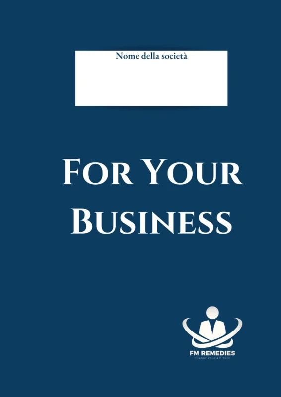 For Your Business: L'agenda perfetta per gestire la propria giornata, i propri risultati e migliorarsi fino a raggiungere il successo!