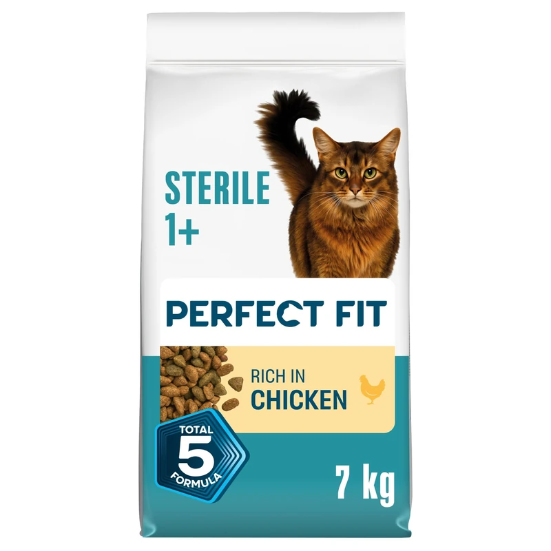 Sterile (Neutered) Adult Dry Cat Food Chicken 7kg