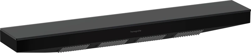 Hansgrohe 26243670 Rainfinity Shoulder 500 1jet Shelf, matt Black, Without Shower Holder