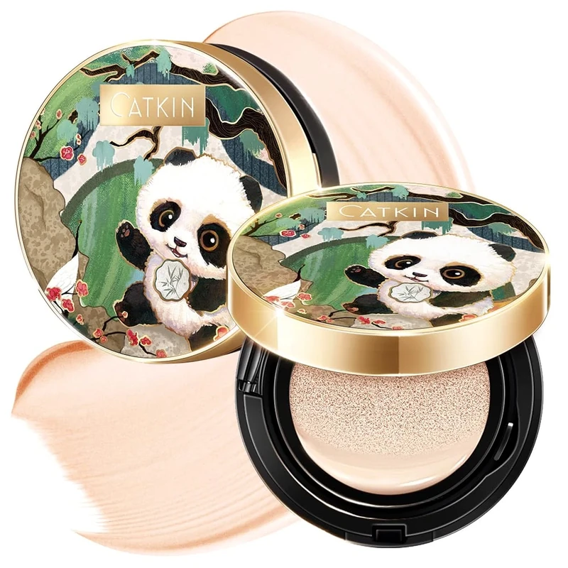 CATKIN Panda Land Full Coverage Breathable Foundation Refill 15g*2