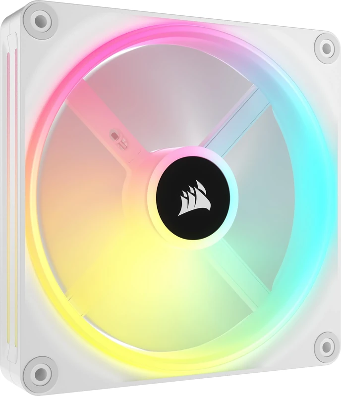 Corsair iCUE LINK QX140 RGB 140mm Magnetic Dome RGB Single Fan - White