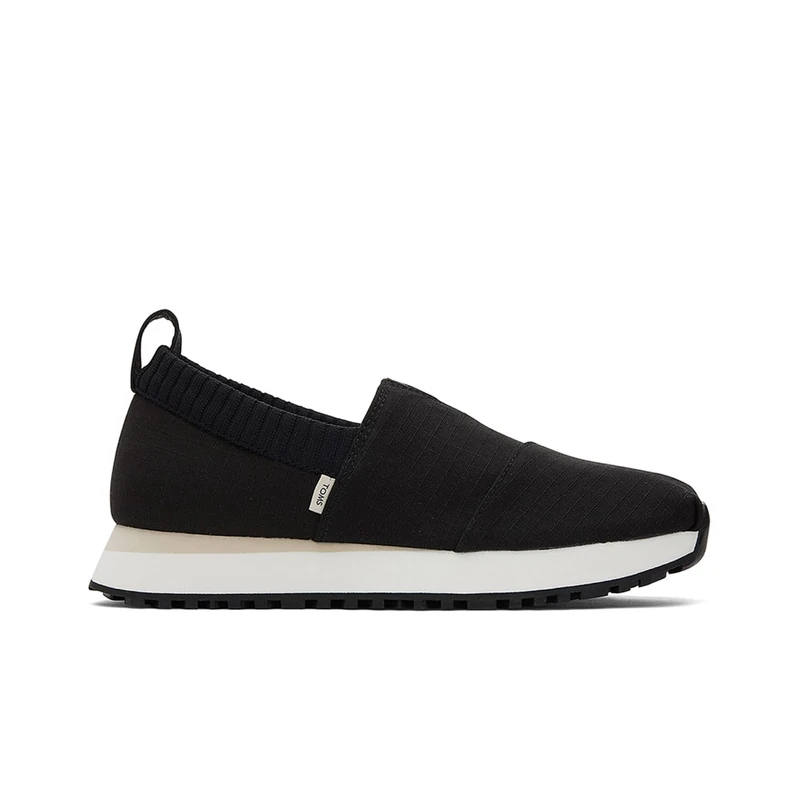 TOMS Women's Alp Resident 2.0 Sneaker, Black Recycled Ripstop, 7 UK