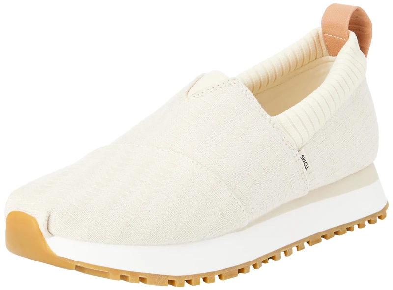TOMS Women's Alp Resident 2.0 Sneaker, Natural Triangle Woven, 5.5 UK