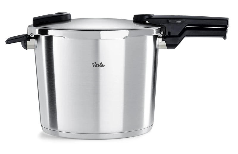Fissler Vitaquick Premium Pressure Cooker (10 L, Diameter 26 cm) Stainless Steel Pressure Cooker, 2 Cooking Levels, Made in Germany, Induction