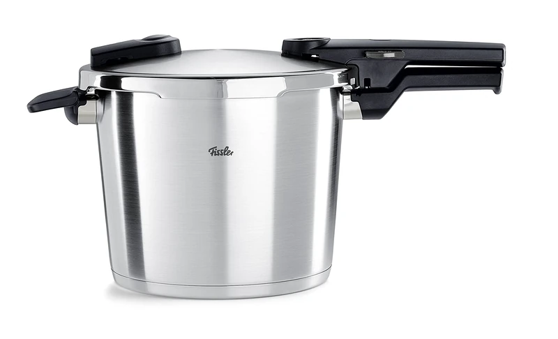 Fissler Vitaquick Premium/Pressure Cooker (6 L, Diameter 22 cm) Stainless Steel Pressure Cooker, 2 Cooking Levels, Made in Germany, Induction