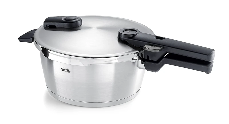Fissler Vitaquick Premium/Pressure Cooker (3.5 L, Diameter 22 cm) Stainless Steel Pressure Cooker, 2 Cooking Levels, Made in Germany, Induction