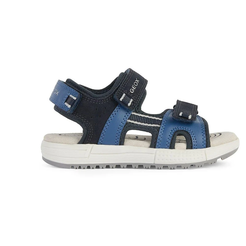 Geox J Sandal Albums Boy, Navy Dk Blue, 1 UK