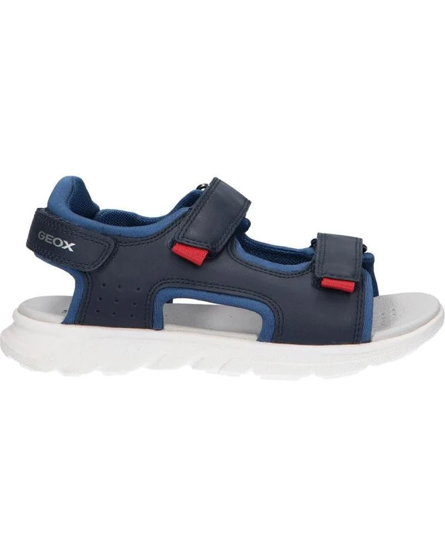 Geox Boys' J Airadyum BoSandal Sandal, Navy Dk Blue, 33 EU