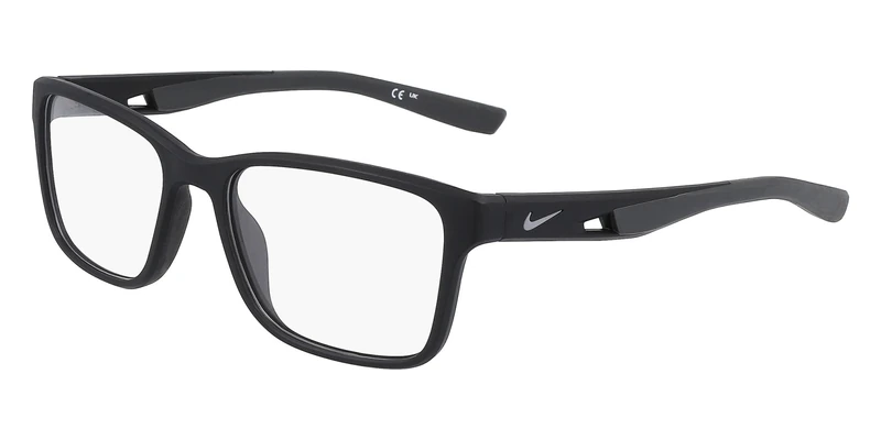 Nike Optical Glasses, Matte Black/Dark Grey, 55/17/145 for Men, Matte Black/Dark Grey