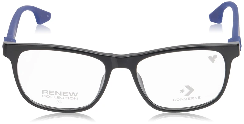 Converse CV5077 002 Black/Converse Blue Eyewear Man Iniettato, Modified Rectangle, 54