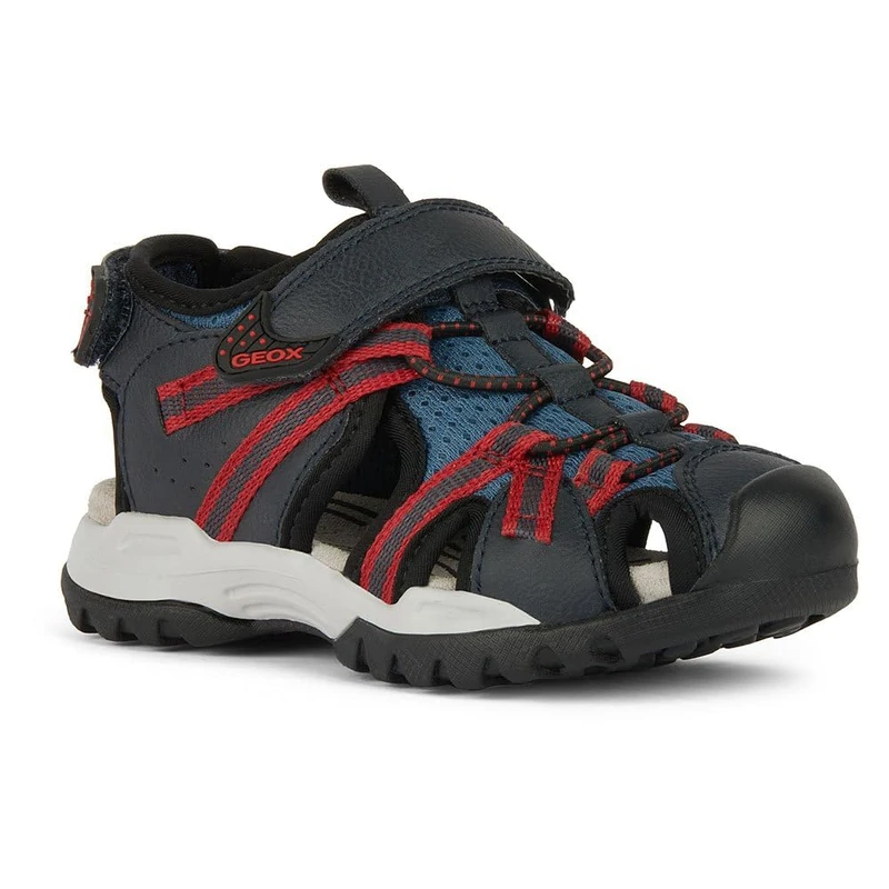 Geox Boys' J Borealis Boy B Sandal, Avio Red, 7 UK - Image 1