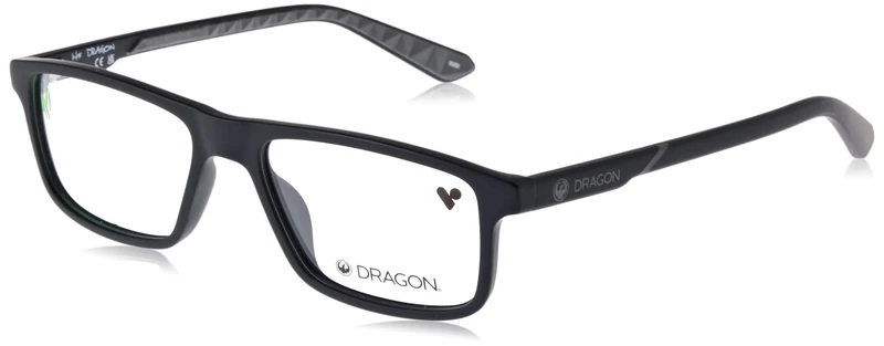 Dragon Optical Glasses for Men, Matte Black/Grey, 55/17/145