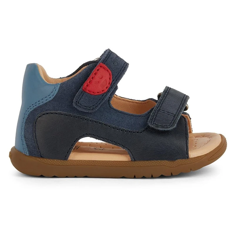 Geox Baby B Sandal Macchia Boy, Navy Lt Blue, 2.5 UK Child