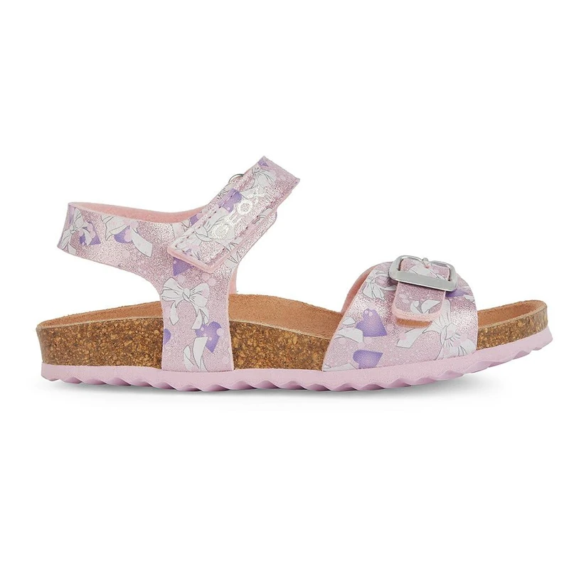 Geox Girls J Adriel Girl CSandal, C8842 Pink Lilac, 7.5 UK