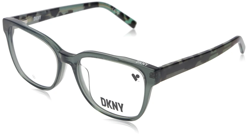 Dkny DK5054 306 Crystal Forest Eyewear Woman Acetato, Modified Rectangle, 54
