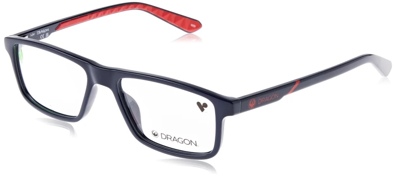 Dragon Optical Glasses for Men, Shiny Shadow/Saffron, 54/17/145