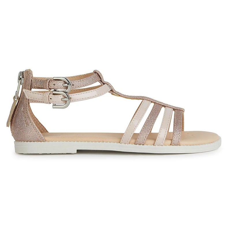 Geox Girls J Karly Girl Sandal, Lt Rose, 2.5 UK