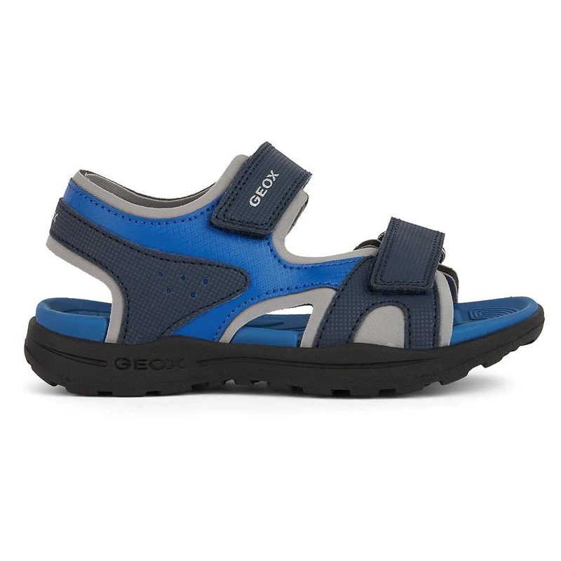 Geox J Vaniett Boy C Sandal, Navy Royal, 6 UK