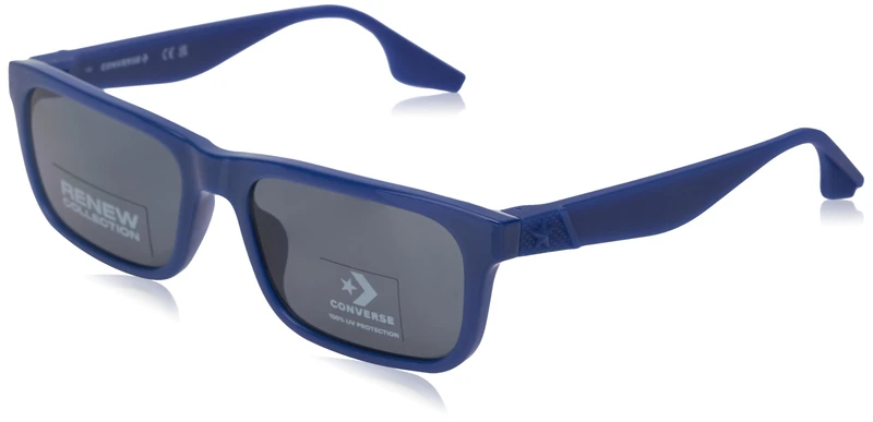 Converse CV538S RESTORE 432 Milky Converse Blue Sunglasses Unisex Acetato, Rectangle, 54 - Image 1
