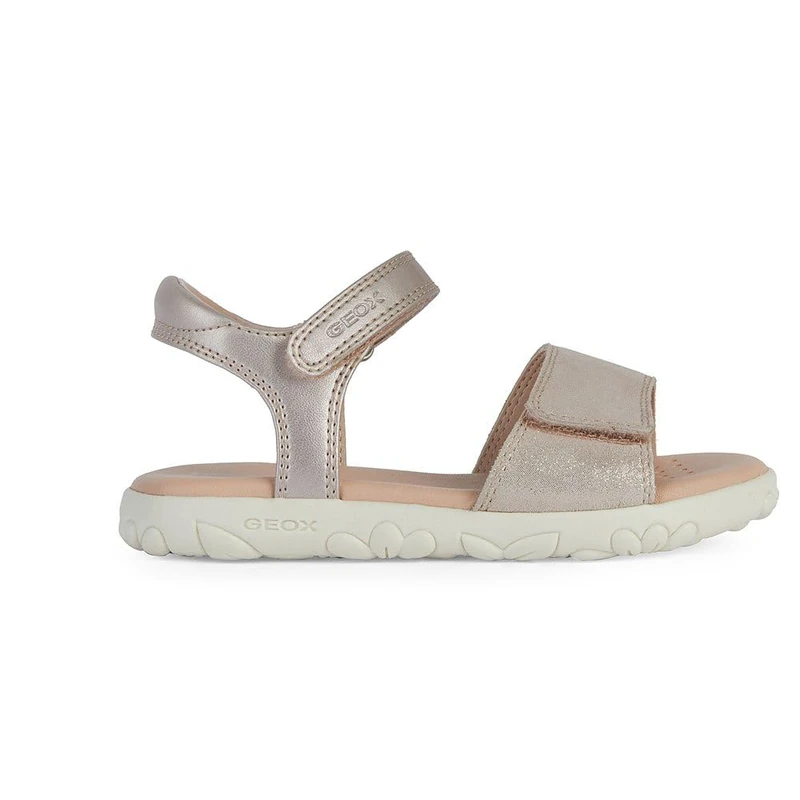Geox Girl's J Haiti Sandal, Lt Rose, 1 UK