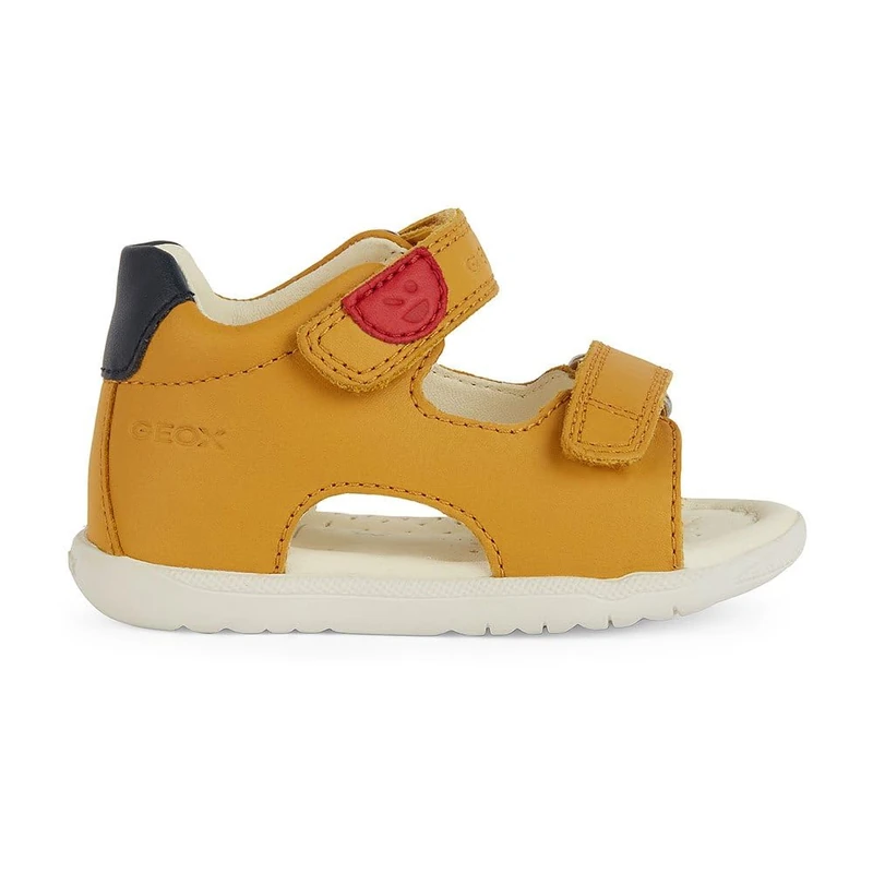 Geox Boys' B Sandal Macchia BoySandal, Ochreyellow Blue, 6.5 UK