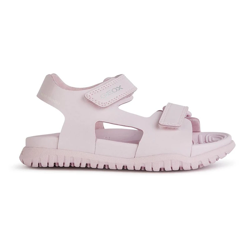 Geox Girls J Footbetto Gi Sandal, Pink, 10 UK Child
