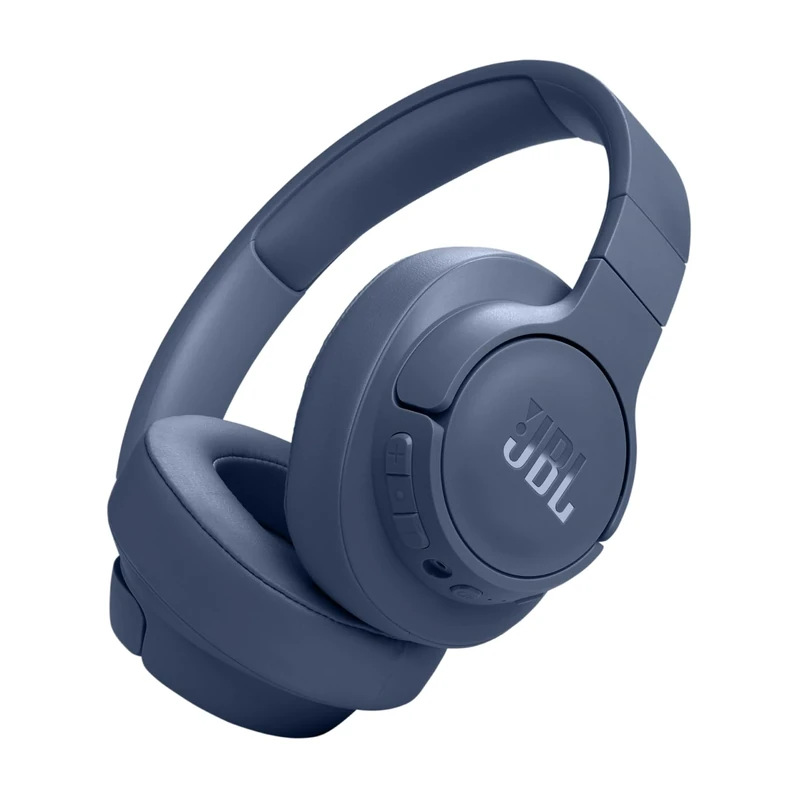 JBL Tune 770 NC Wireless Over-Ear Bluetooth Headphones with Adaptive Noise-Cancelling Technology and 70-Hour Battery Life, Blue