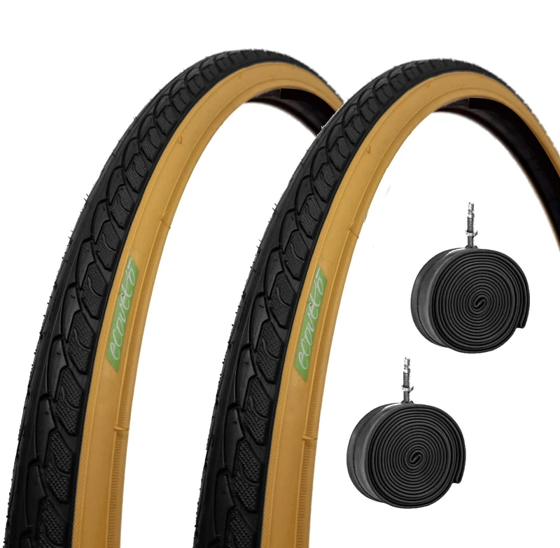 COPERTONI NERO PARA 700 X 35 C + CAMERE, BLACK PARA TIRES 700 X 35 C,