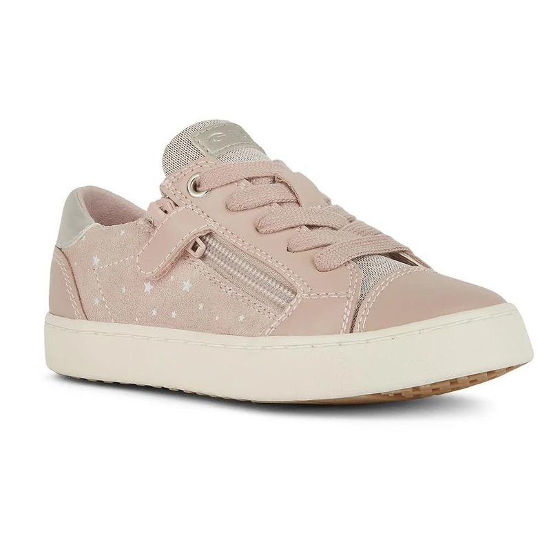 Geox J Kilwi Girl A Girls' Trainers, Antique Rose, 1.5 UK