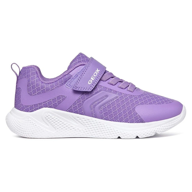 Geox Girls' J Sprintye Girl A Trainers, Fliederfarben, 1 UK