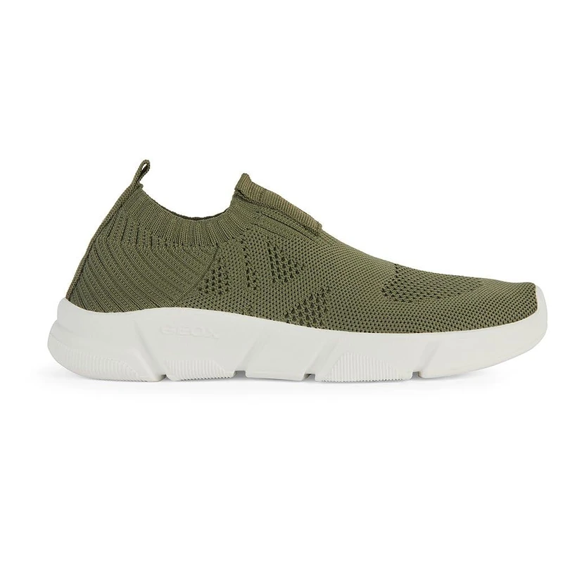 Geox J Aril Boy A Sneaker, Military, 10 UK Child