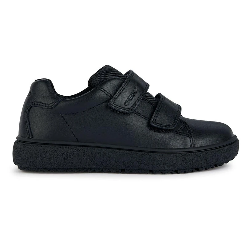 Geox J Theleven Boy D Sneaker, Black, 7 UK