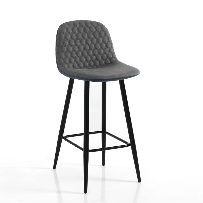 Wink Design Grover Grey Set of 2 Bar Stools