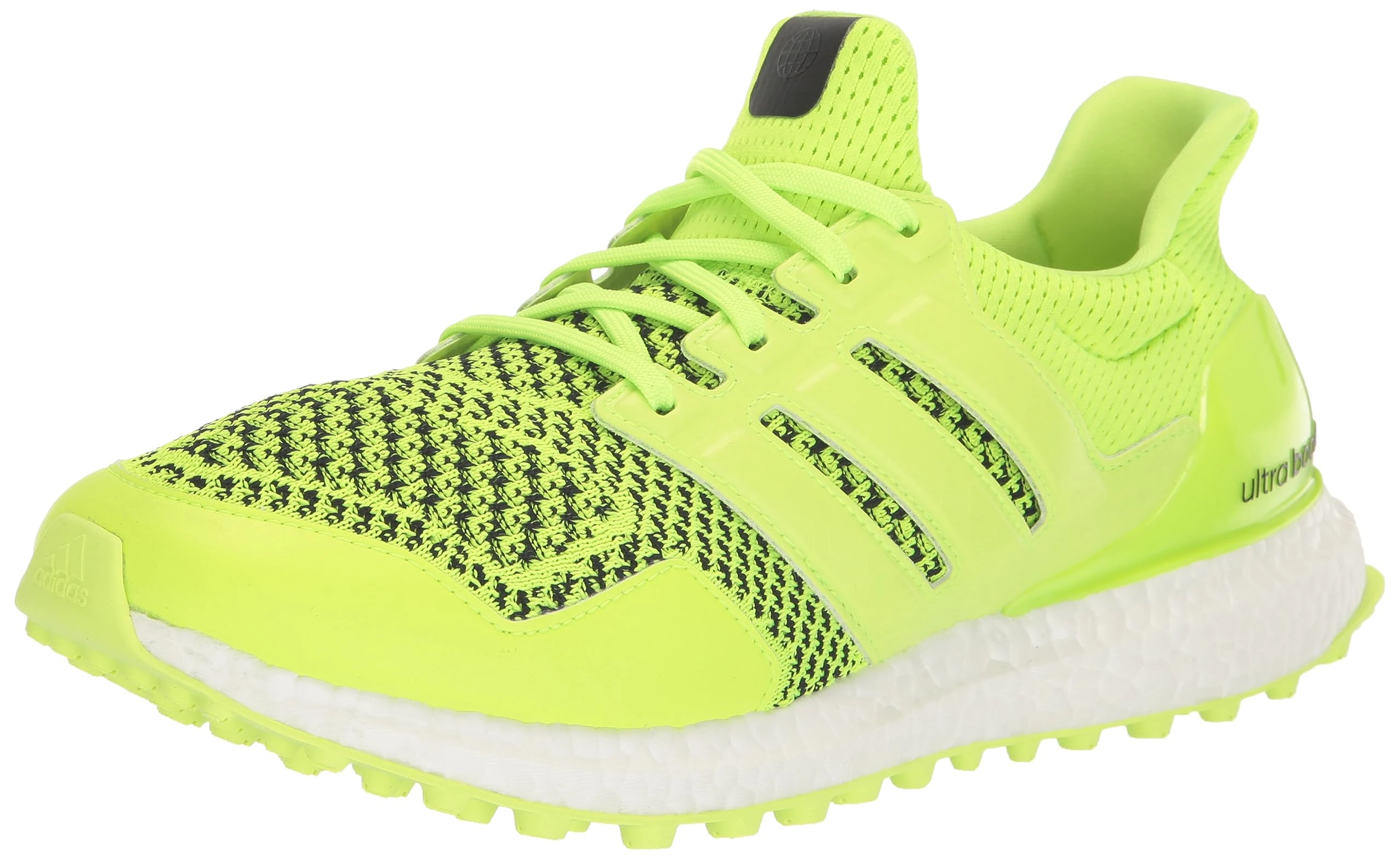 adidas Unisex Adult Ultraboost Spikeless Golf Shoe, Lucid Lemon/Core Black, 6.5 Women/5.5 Men