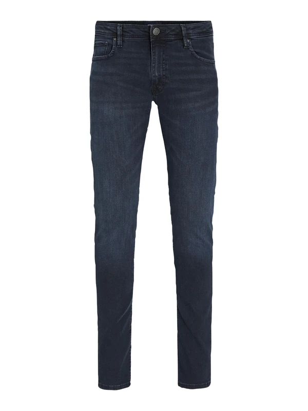 JACK & JONES Glenn Felix AM 446 Male Slim Fit Jeans, Blue Denim, 31 W/32 L - Image 1