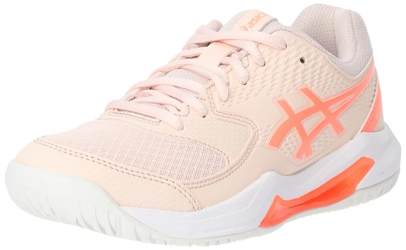 ASICS 1042A237-700 Gel-Dedicate 8 Women Pearl Pink/Sun Coral UK 6