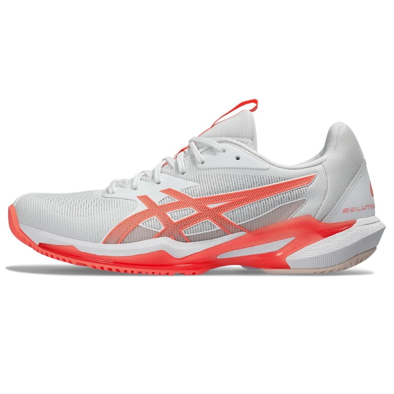 ASICS 1042A250-100 Solution Speed FF 3 Women White/Sun Coral UK 4.5
