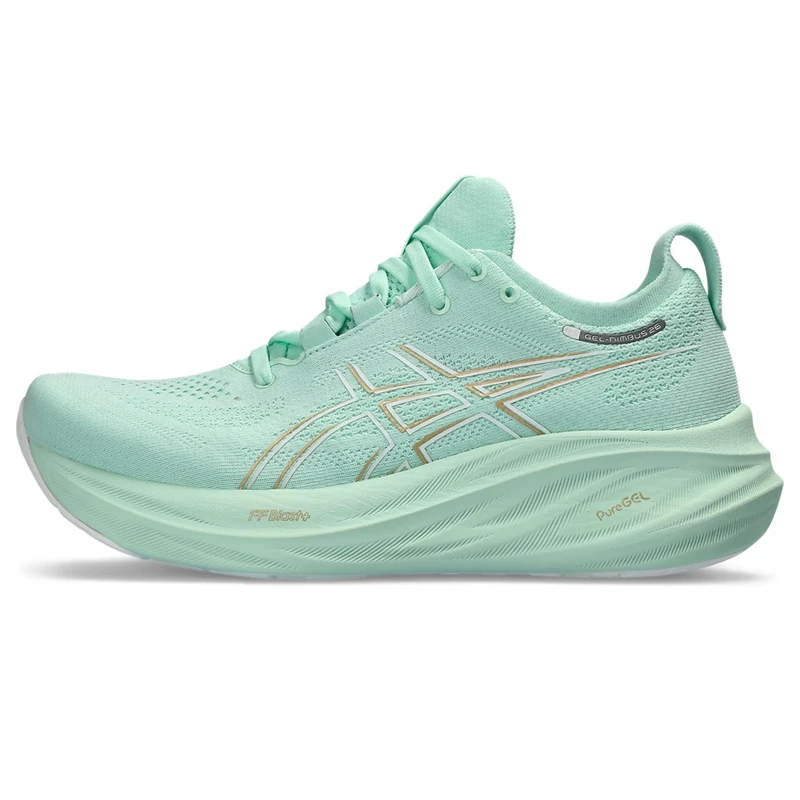 ASICS 1012B601-300 Gel-Nimbus 26 Women Mint Tint/Pale Mint UK 6.5