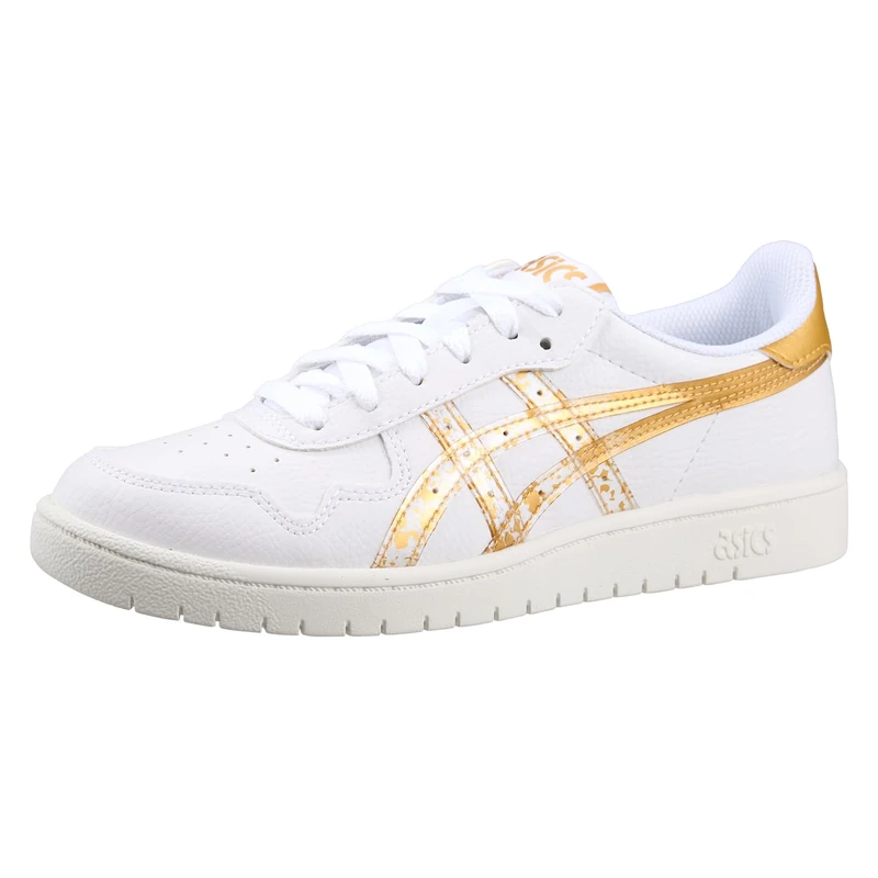 ASICS Women's Japan S Sneaker, White Pure Gold, 4.5 UK - Image 1