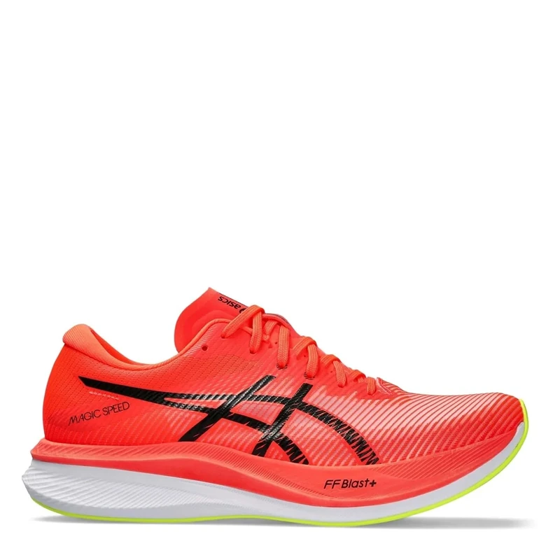 ASICS Men's Magic Speed 3 Sneaker, Sunrise Red Black, 10 UK - Image 1