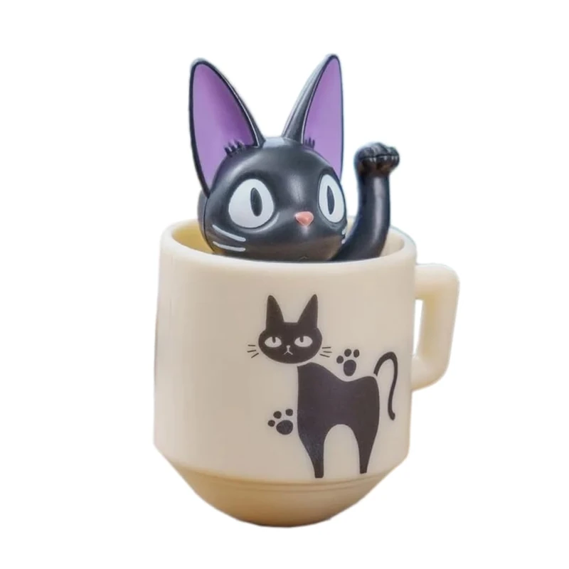 ensky More! YR-MC05 Wobble Okiagari Spill Collection Kiki's Delivery Service Mug and Jiji