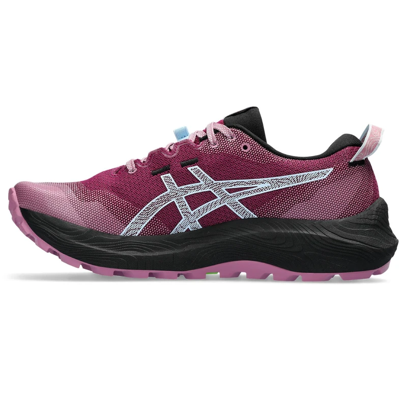 ASICS 1012B605-500 Gel-Trabuco 12 Women BlackBerry/Light Blue UK 5.5 - Image 1